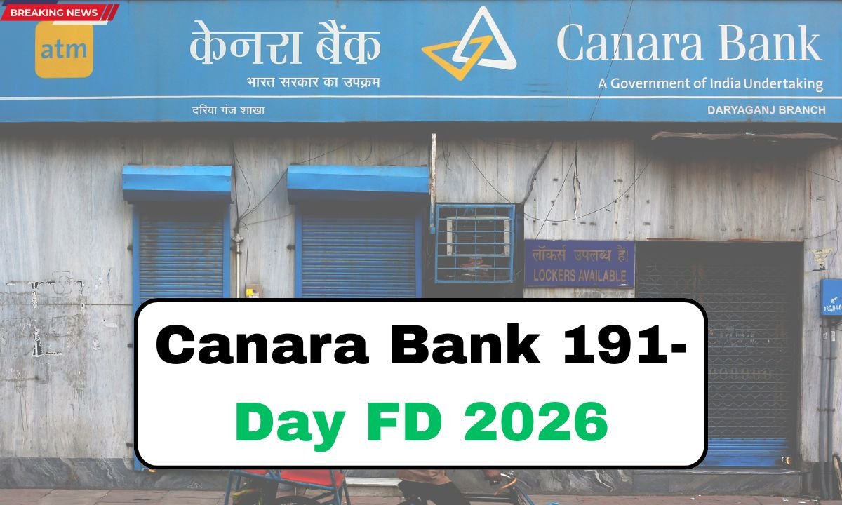 Canara Bank 191-Day FD 2026
