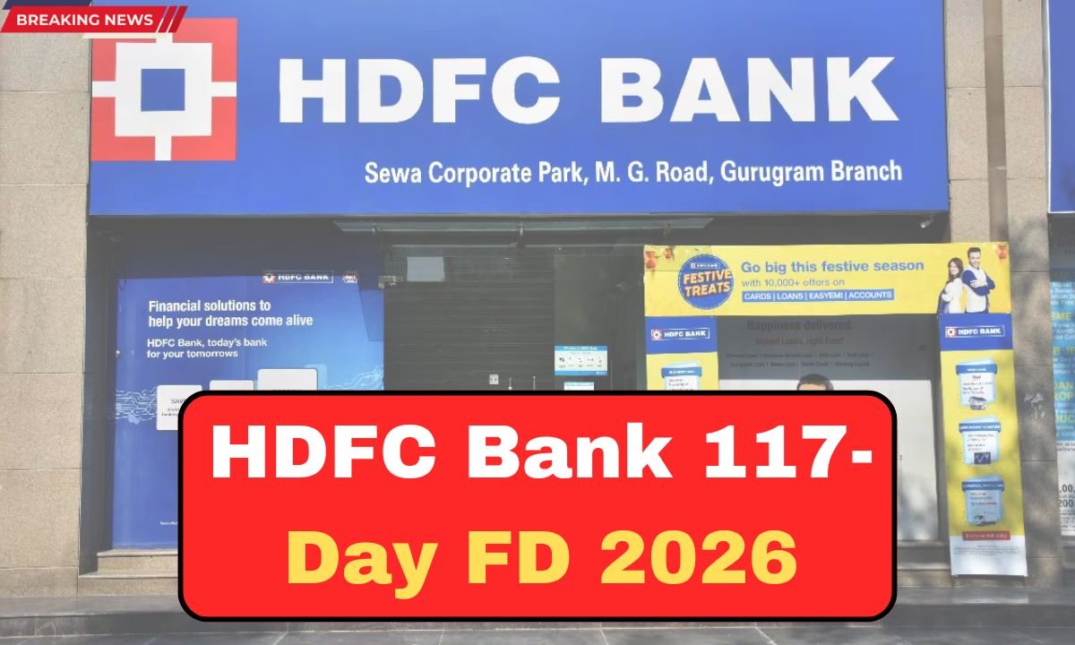 HDFC Bank 117-Day FD 2026